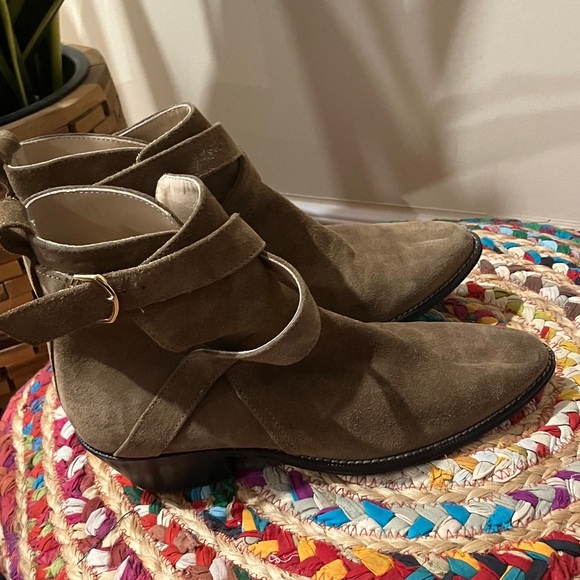 Banana Republic Stella Suede Women's Ankle Boots - Picture 3 of 10